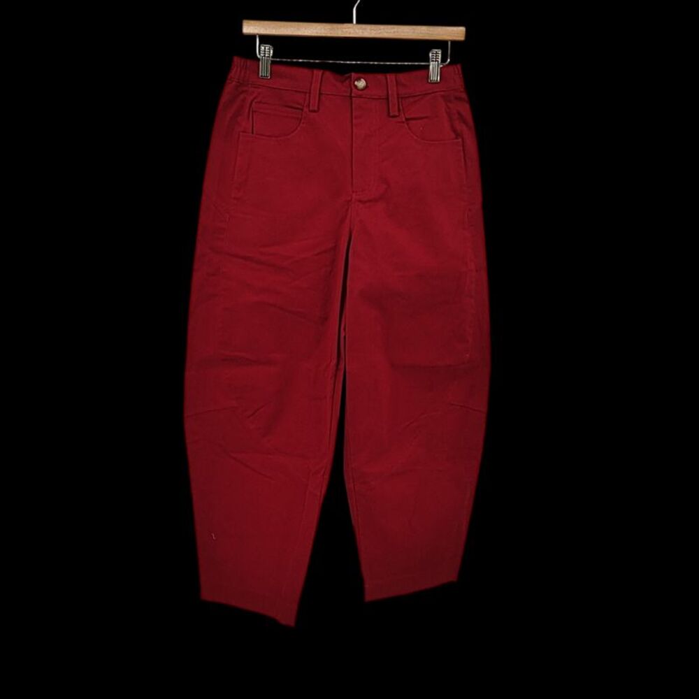 Ruti Women The Twill Wide Pants Red 4